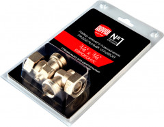 Набор нижнего подключения Royal Thermo угловой раздельный 3/4х3/4ЕК