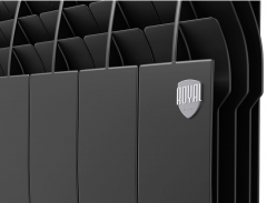 Биметаллический радиатор Royal Thermo BiLiner 350 /Noir Sable VR - 4 секц.