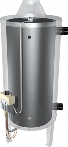 Двухконтурный круглый котел Vargaz АОГВK-11.6