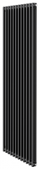 Стальной трубчатый радиатор 2-колончатый Royal Thermo Insignia C2180 - 12 секц. RAL9005m, боковое 1/2