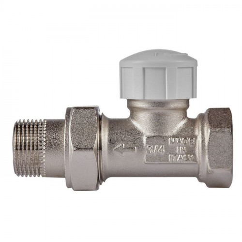 Набор термостатический Royal Thermo прямой М30х1,5 3/4" (никель)