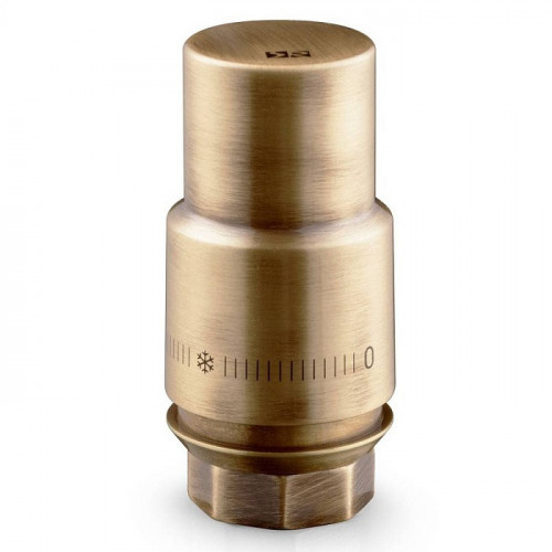 Термоголовка жидкостная Royal Thermo DESIGN М30х1,5 бронза (корпус металл)