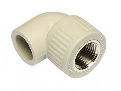 Угольник комбинированный с внутренней резьбой Ekoplasik 90° 25х1/2"