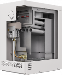 Напольный газовый котел Сигнал КОВ-12.5СВПС TGV Жар Compact