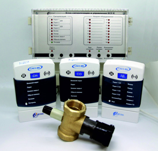 Сигнализатор загазованности САКЗ-МК-3 DN 50