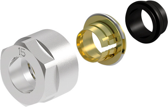 Концовка для монтажной трубки Royal Thermo концовка для монтажной трубки 3/4" (белый)